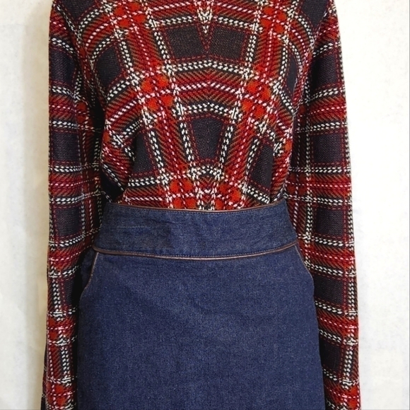 Denim skirt Mini Dark blue color Size 14 OLD NAVY NWT - Picture 5 of 12